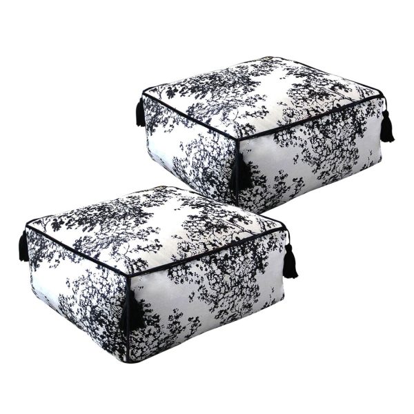 1-SOGA 2X 50cm Premium Polyester Fiber Cushion with EPP Particle Insert