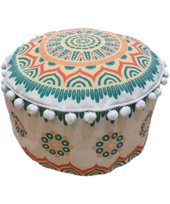 1-SOGA 50cm Ultra-Comfort Polyester-Cotton Cushion with EPP Particle Support