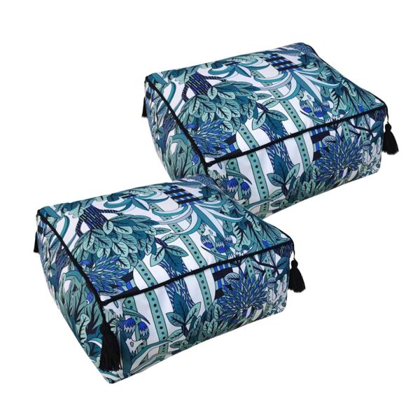 1-SOGA 2X 50cm Ultra-Comfort Polyester-Fiber Cushion with EPP Particle Support