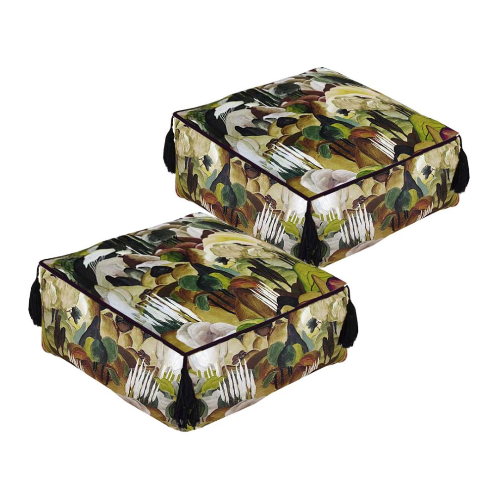 1-SOGA 2X 50cm Polyester Fiber Pillow with EPP Particle Insert