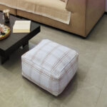 2-SOGA 50cm Pouf Soft Polyester cotton Pillow with EPP Particle Insert