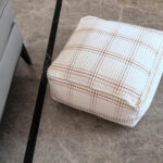 3-SOGA 50cm Pouf Soft Polyester cotton Pillow with EPP Particle Insert