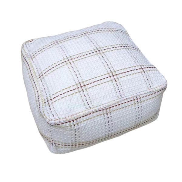 1-SOGA 50cm Pouf Soft Polyester cotton Pillow with EPP Particle Insert