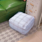 4-SOGA 50cm Pouf Soft Polyester Cotton Pillow with EPP Particle Insert Home Decor