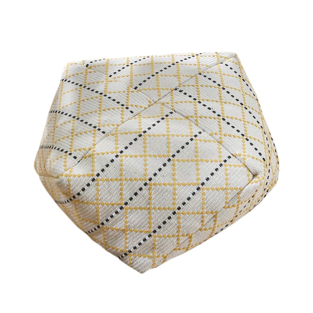 1-SOGA 53cm Polyester-Cotton Blend Pillow EPP Particle Insert for Comfort and Support Home Decor