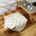 2-SOGA 2X 53cm Polyester-Cotton Blend Pillow EPP Particle Insert for Comfort and Support Home Decor
