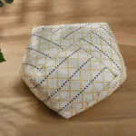 3-SOGA 2X 53cm Polyester-Cotton Blend Pillow EPP Particle Insert for Comfort and Support Home Decor