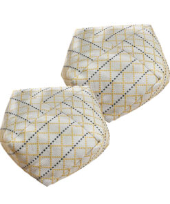1-SOGA 2X 53cm Polyester-Cotton Blend Pillow EPP Particle Insert for Comfort and Support Home Decor