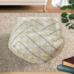 6-SOGA 2X 53cm Polyester-Cotton Blend Pillow EPP Particle Insert for Comfort and Support Home Decor