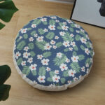 2-SOGA 53cm Soft Polyester-Cotton Pillow with Eco-Friendly EPP Particle Insert Home Decor