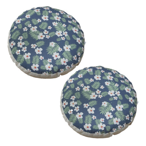 1-SOGA 2X 53cm Soft Polyester-Cotton Pillow with Eco-Friendly EPP Particle Insert Home Decor