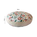 6-SOGA 2X 45cm Polyester-Cotton Pillow with EPP Particle Insert for Enhanced Comfort Home Decor