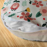 7-SOGA 2X 45cm Polyester-Cotton Pillow with EPP Particle Insert for Enhanced Comfort Home Decor