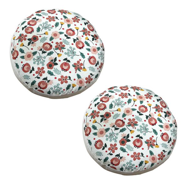 1-SOGA 2X 45cm Polyester-Cotton Pillow with EPP Particle Insert for Enhanced Comfort Home Decor