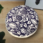 2-SOGA 2X 45cm Puff Polyester-Cotton Pillow with EPP Particle Insert for Enhanced Comfort Home Decor