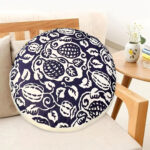 3-SOGA 2X 45cm Puff Polyester-Cotton Pillow with EPP Particle Insert for Enhanced Comfort Home Decor