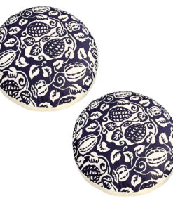 1-SOGA 2X 45cm Puff Polyester-Cotton Pillow with EPP Particle Insert for Enhanced Comfort Home Decor