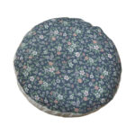 1-SOGA 45cm Blue Premium Polyester Cotton Cushion with EPP Particle Insert for Enhanced Comfort