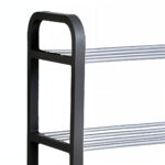7-SOGA 2X 71x21cm 5 Layer Shoes and Slippers Organizer Rack Space Saving Shoe Storage Solution for Home Office