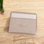 5-SOGA Beige Small Portable Double Zipper Storage Box Moisture Proof Clothes Basket Foldable Home Organiser