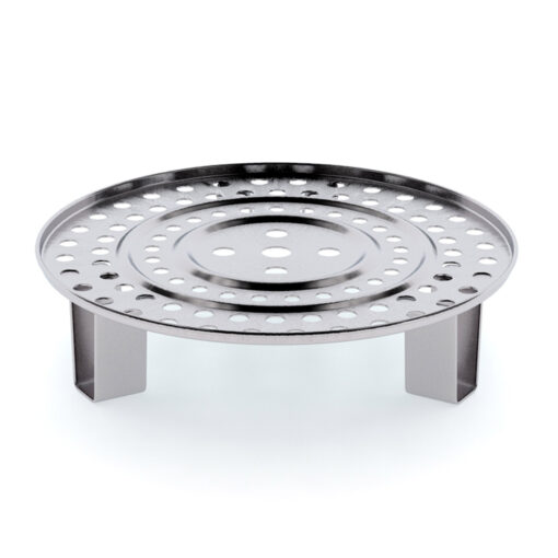1-SOGA 43cm Stainless Steel Steamer Insert Stock Pot Steaming Rack Stockpot Tray