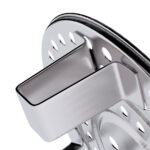 6-SOGA 2X 43cm Stainless Steel Steamer Insert Stock Pot Steaming Rack Stockpot Tray