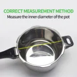 4-Silicone 3L Pressure Cooker Rubber Seal Ring Replacement Spare Parts