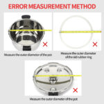 5-2X Silicone 3L Pressure Cooker Rubber Seal Ring Replacement Spare Parts