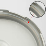 3-Silicone 2X 5L Pressure Cooker Rubber Seal Ring Replacement Spare Parts