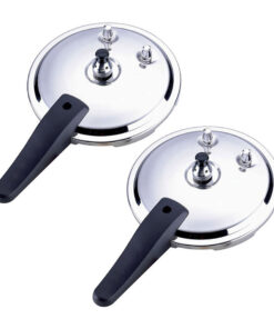 1-2X Stainless Steel Pressure Cooker 4L Lid Replacement Spare Parts