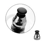 2-2X Stainless Steel Pressure Cooker Spare Parts Regulator 4L 20cm