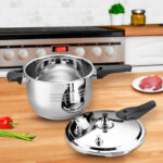2-4L Commercial Grade Stainless Steel Pressure Cooker With Seal