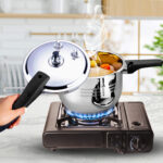 5-4L Commercial Grade Stainless Steel Pressure Cooker With Seal