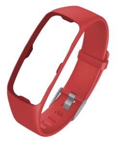 1-SOGA Smart Watch Model V8 Compatible Strap Adjustable Replacement Wristband Bracelet Red