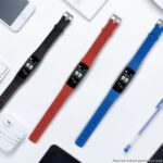 7-SOGA Smart Watch Model V8 Compatible Strap Adjustable Replacement Wristband Bracelet Red