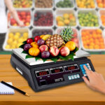 3-SOGA Digital Commercial Kitchen Scales Shop Electronic Weight Scale Food 40kg/5g