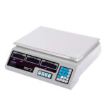 1-SOGA 40kg Digital Commercial Kitchen Scales Shop Electronic Weight Scale Food White