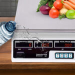 5-SOGA 2X 40kg Digital Commercial Kitchen Scales Shop Electronic Weight Scale Food White