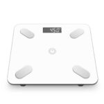 4-SOGA 2X Wireless Bluetooth Digital Body Fat Scale Bathroom Weighing Scales Health Analyzer Weight White