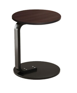 1-SOGA 50cm Wood Board Mini Side Table Movable Lightweight w/ Black Frame
