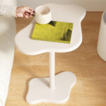7-SOGA 2X 42x28cm White Minimalist Cloud Shaped Table Durable Stylish Accent for Home D?cor