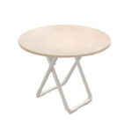 1-SOGA 80cm Light Wood Color Table Versatile Use Modern Design for Home Decor