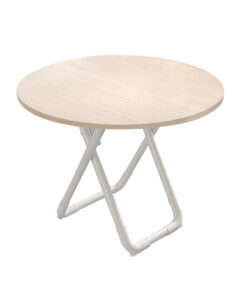 1-SOGA 80cm Light Wood Color Table Versatile Use Modern Design for Home Decor