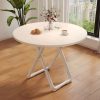 2-SOGA 2X 80cm Light Wood Color Table Versatile Use Modern Design for Home Decor