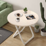 5-SOGA 2X 80cm Light Wood Color Table Versatile Use Modern Design for Home Decor