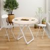 6-SOGA 2X 80cm Light Wood Color Table Versatile Use Modern Design for Home Decor