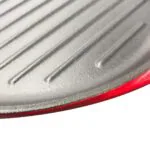 5-SOGA Enamel Porcelain 26cm Cast Iron Frying Pan Skillet Non-stick Coating Steak Sizzle Platter