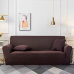 4-SOGA 1-Seater Coffee Sofa Cover Couch Protector High Stretch Lounge Slipcover Home Decor