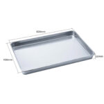 6-SOGA Gastronorm Trolley 16 Tier Stainless Steel with Aluminum Baking Pan Cooking Tray for Bakers