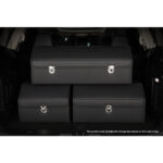7-SOGA Leather Car Boot Collapsible Foldable Trunk Cargo Organizer Portable Storage Box With Lock Black Large